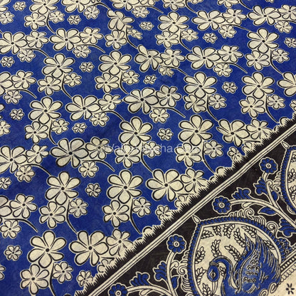 Pure Kalamkari Cotton Saree - VVPKC002