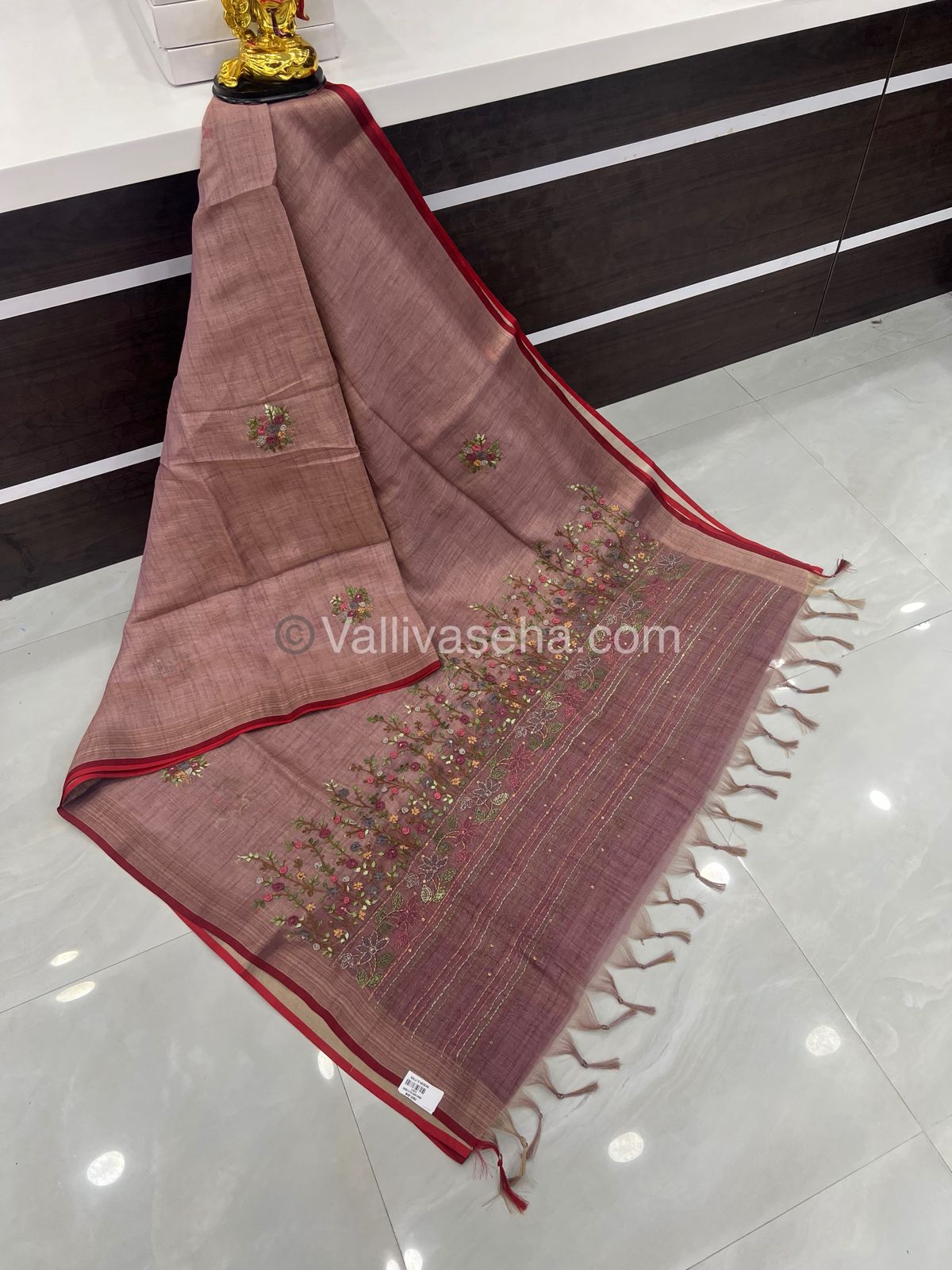 French Knot - Tissue Saree -  VVLFN001