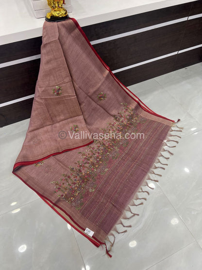 French Knot - Tissue Saree -  VVLFN001