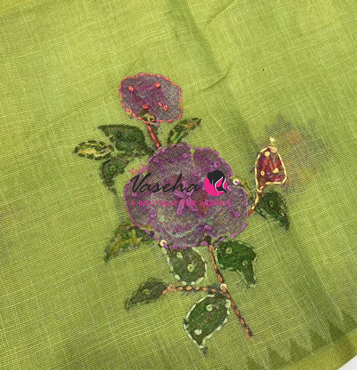 French Knot - Tissue Saree  - VVLFN024