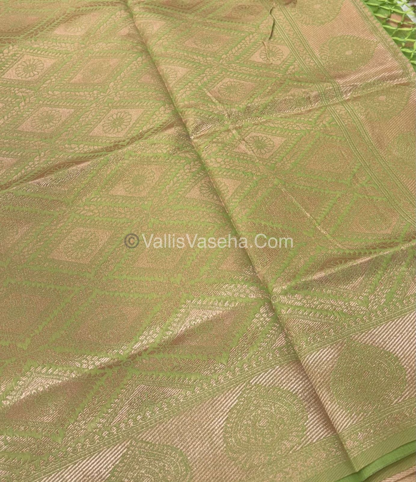 Fancy Saree - Mixed Variety -Green Shade - VVFBS004