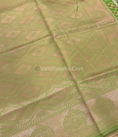Fancy Saree - Mixed Variety -Green Shade - VVFBS004