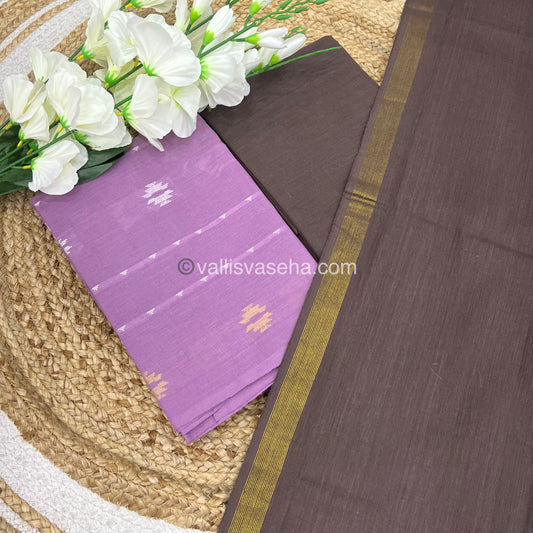 Salwar Material - Pure Cotton - Jacquard Design Set  - VVJSM001