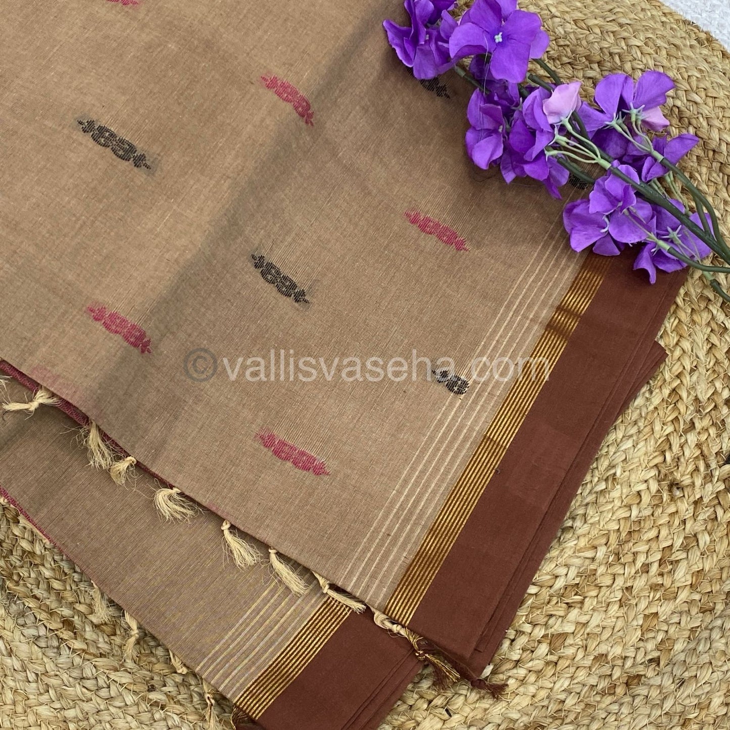 Handloom South Cotton Saree - VVSCS001