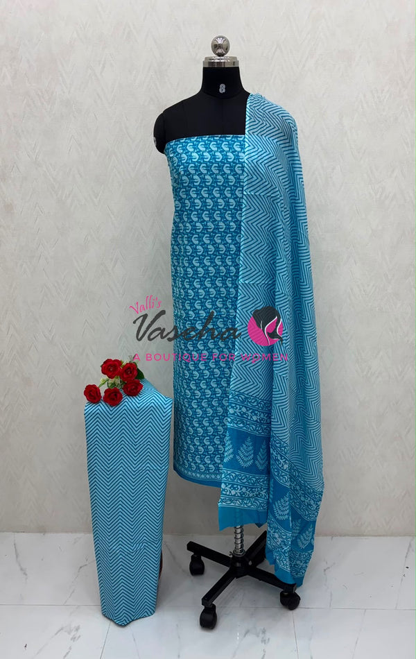 Pure Mul Mul Cotton | Unstitched Material | VVUSM065