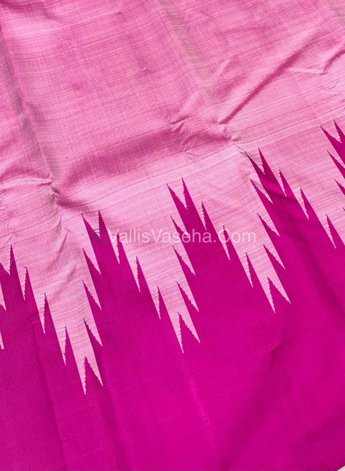 Pure Kanchipuram Silk Saree - Thalampoo - VVPS029