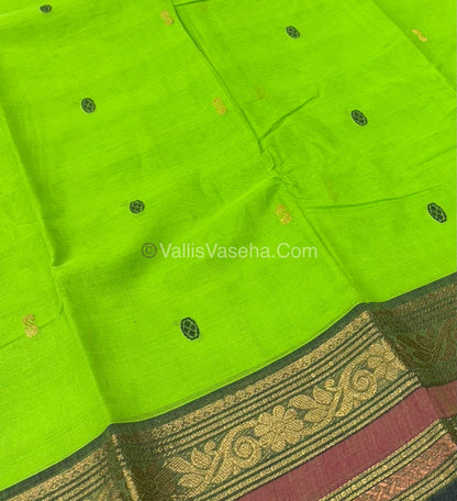 Kanchi Cotton Saree - VVKCS012