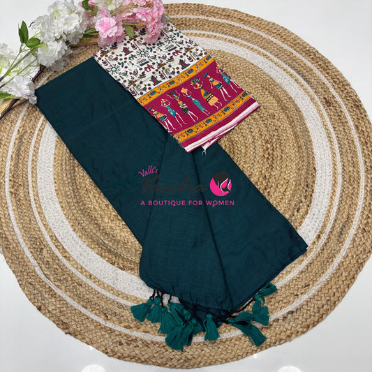 Budget Friendly Sarees  VVKCS028