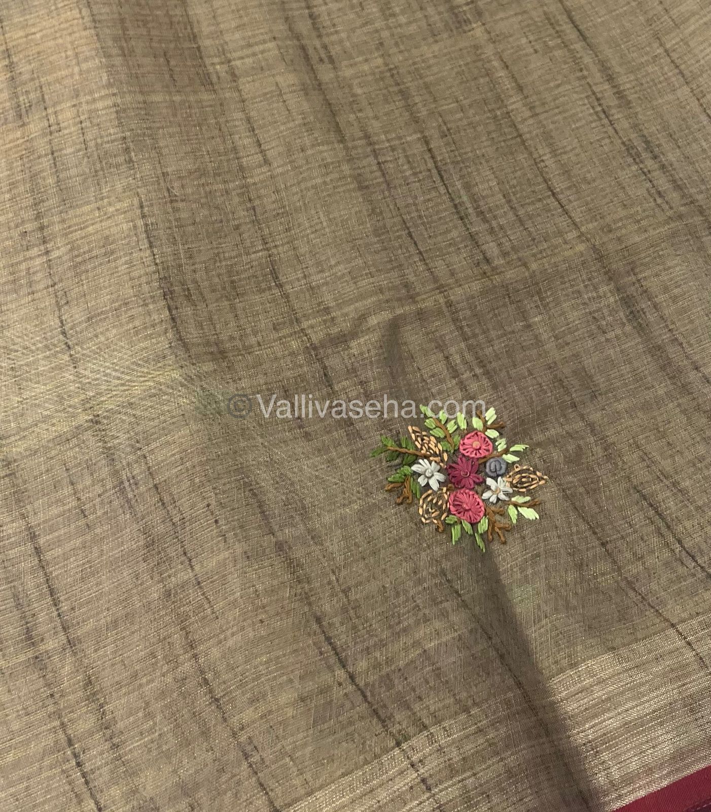 French Knot - Tissue Saree -  VVLFN001