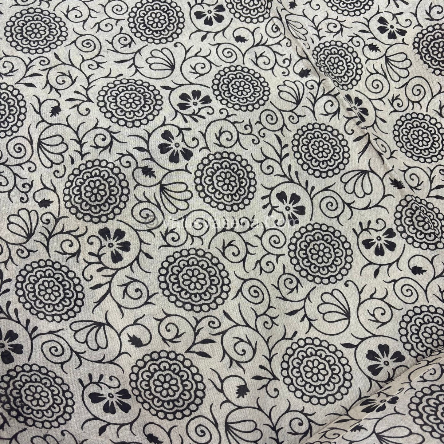 Pure Kalamkari Cotton Saree - VVPKC002