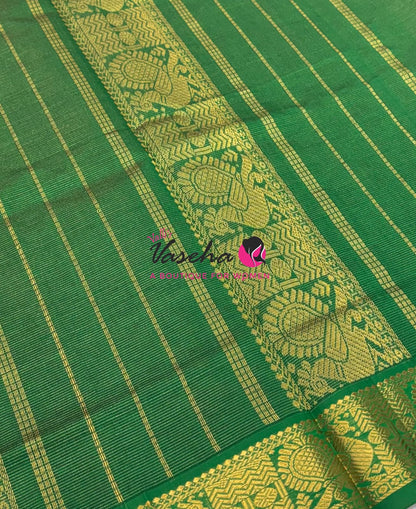 Semi Silk Cotton Saree | Vairavoosi  Design |VVSSC017