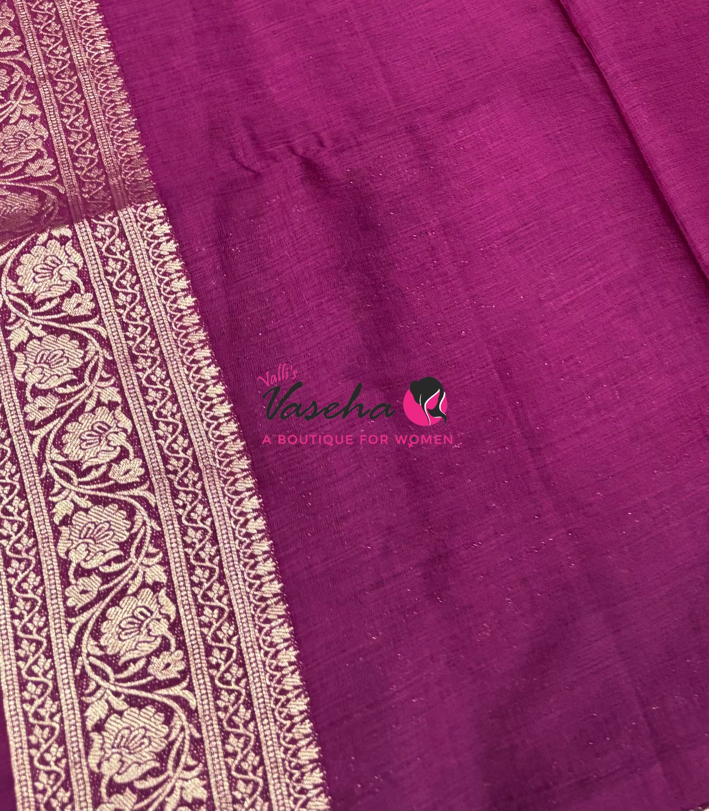 Banarasi - Heritage Silk - Semi Kathan Silk - Wine Shade - VVBHS011