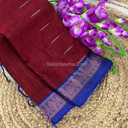 Dhaka Cotton Saree - VVDCS001