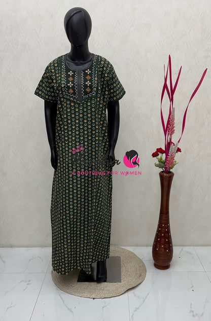 XL  Size - Nighties - VVJN001