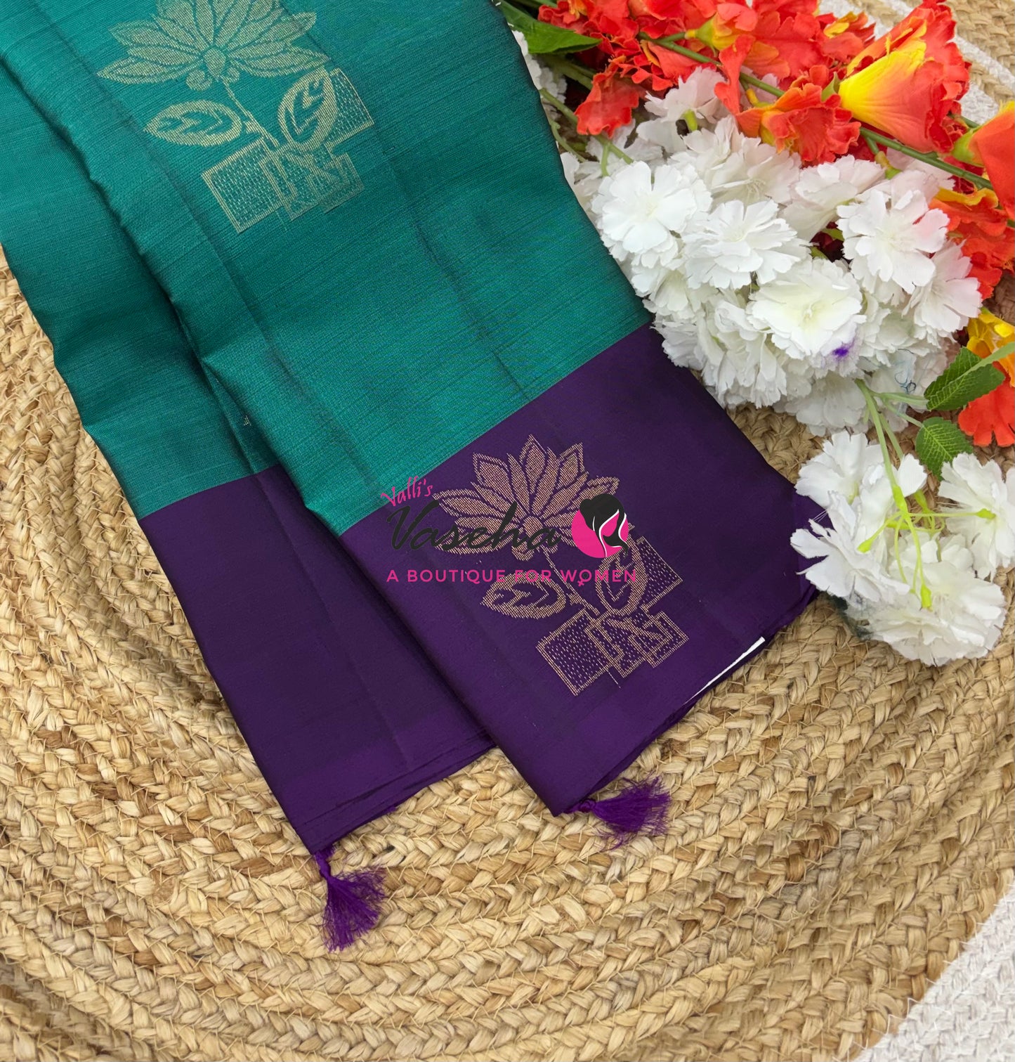 Half Mix - Pure Soft Silk Saree - VVPSS083