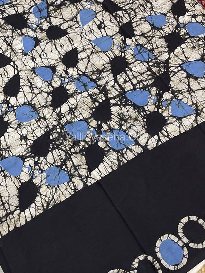 Pure Soft Mul Mul Cotton Sarees - Hand Block Prints - VVMMC007