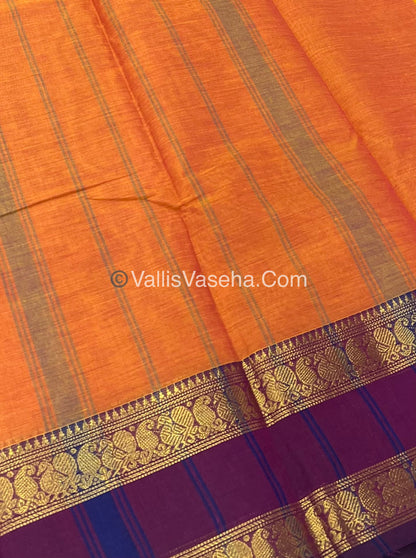 Kanchi Cotton Saree - VVKCS015