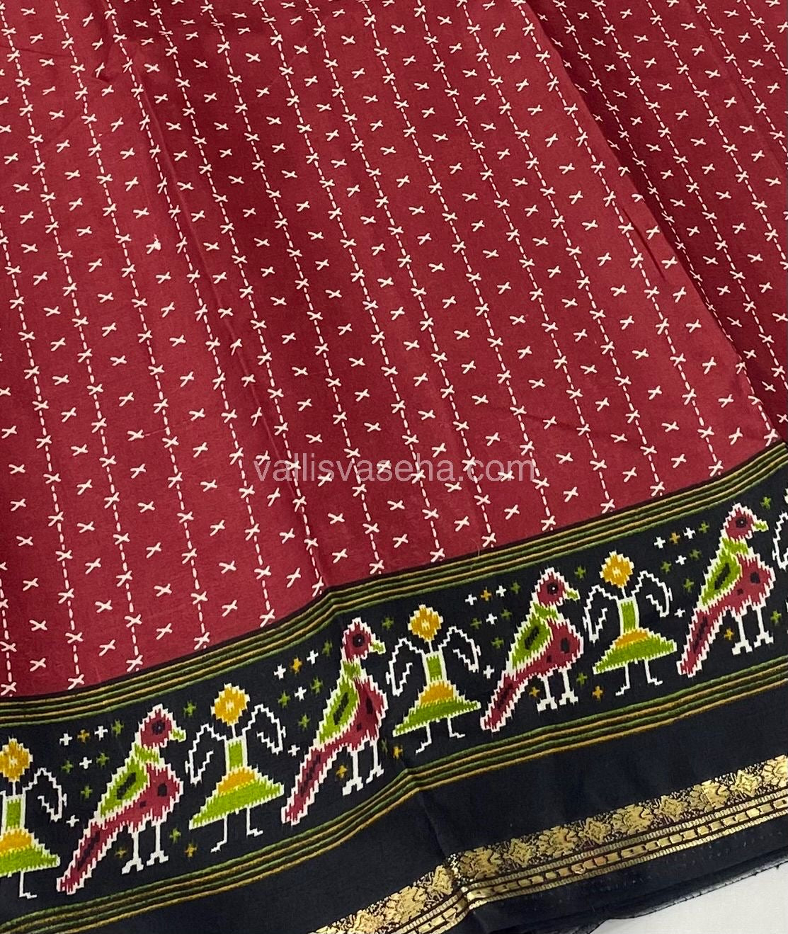 Budget Friendly Sarees - Casual Wear Sarees - Crackle Silk - VVCS001