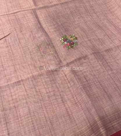 French Knot - Tissue Saree -  VVLFN001
