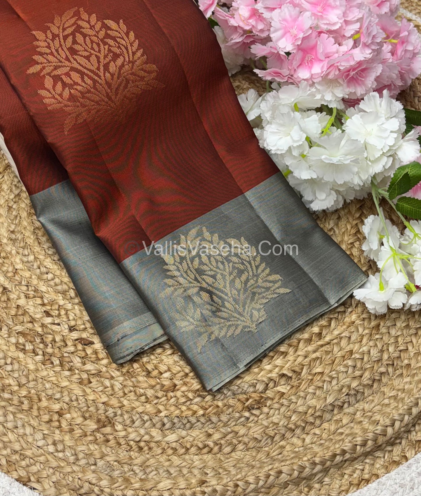 Half Mix - Pure Soft Silk Saree - VVPSS051