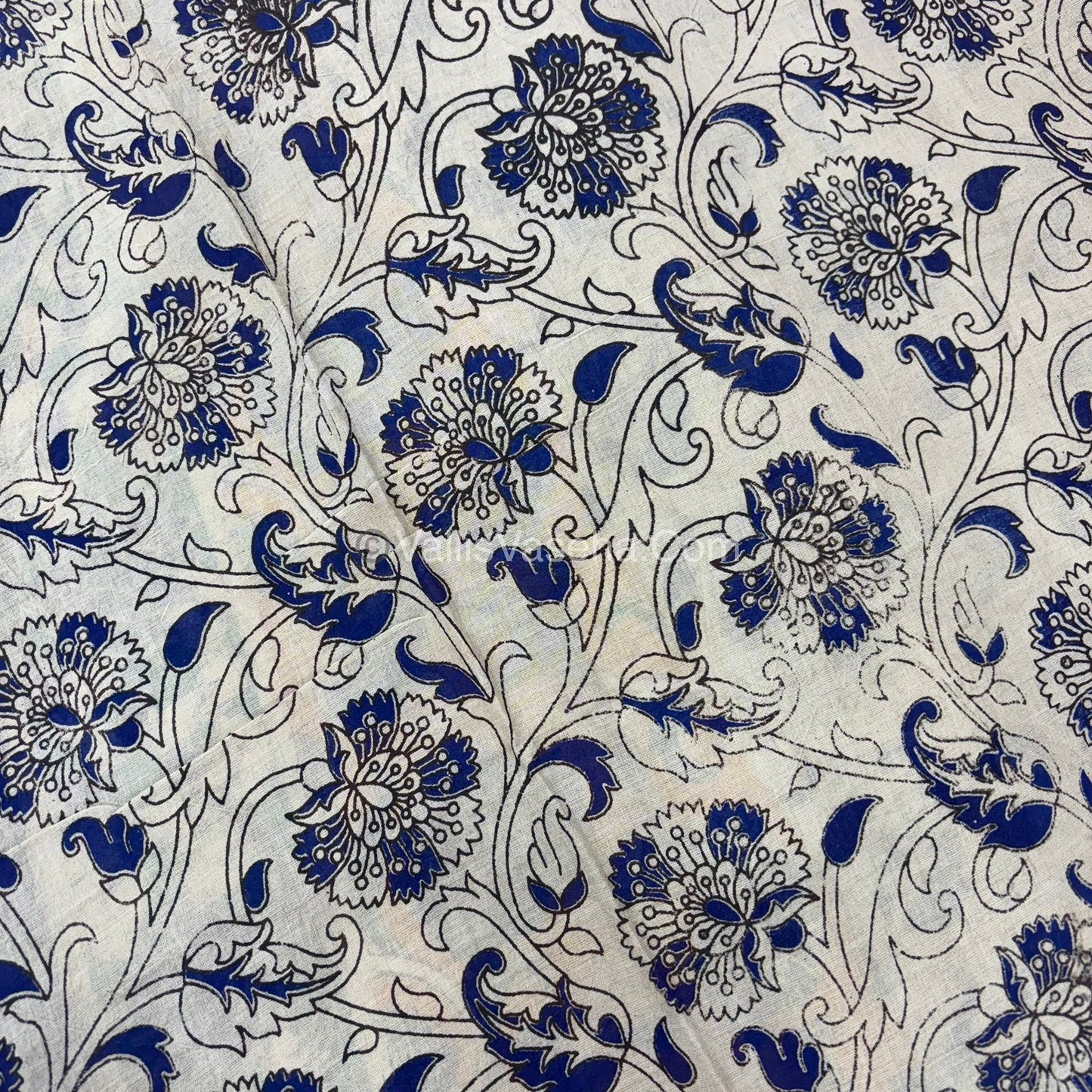 Pure Kalamkari Cotton Saree - VVPKC002