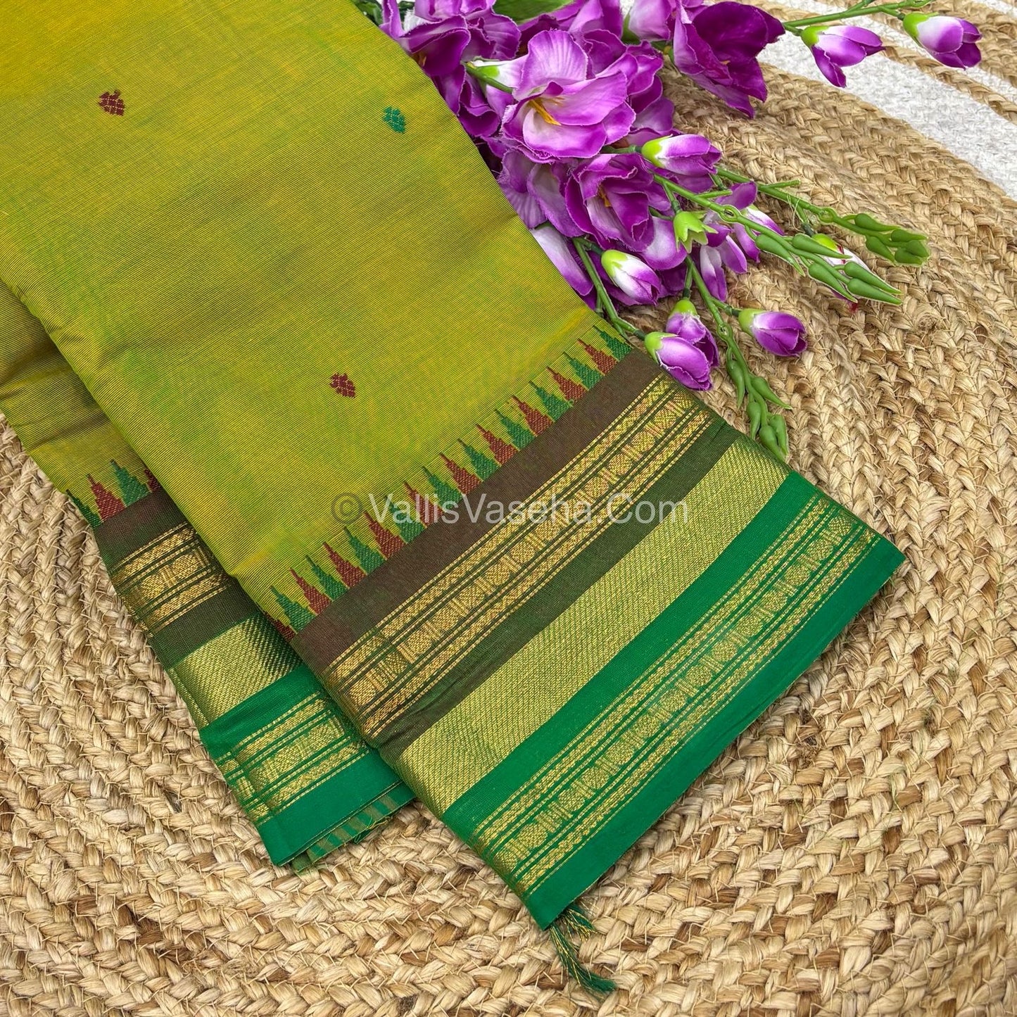 Kanchi Cotton Saree - VVKCS017