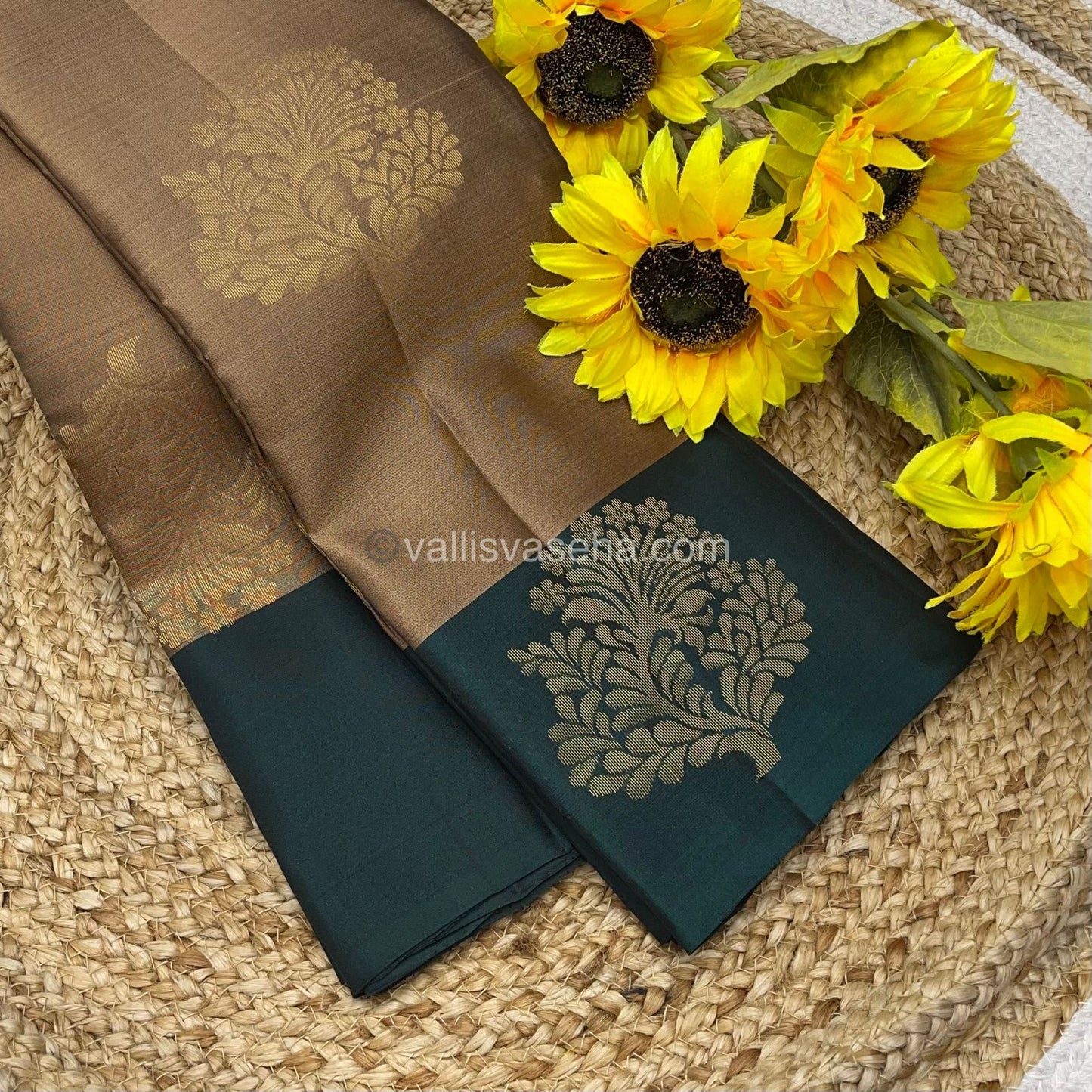 Half Mix - Pure Soft Silk Saree - VVPSS030