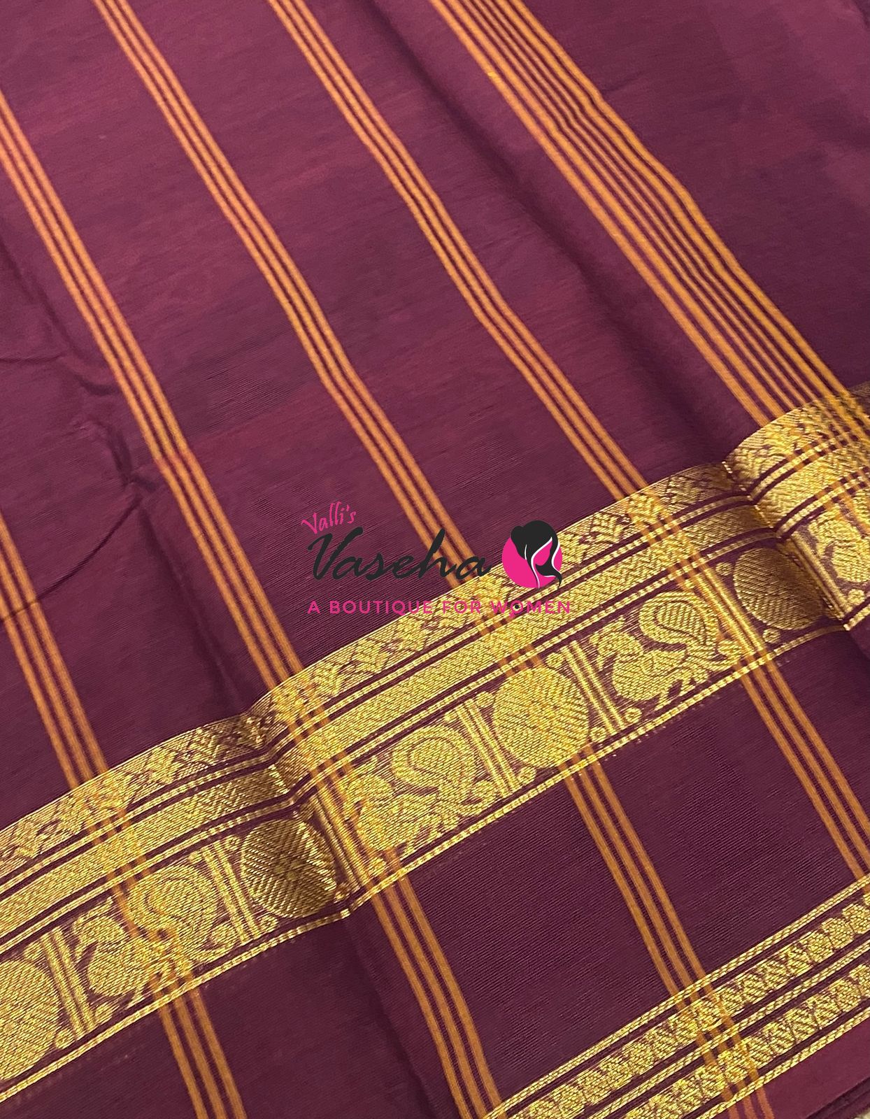 Kanchi Cotton Saree - VVKCS032