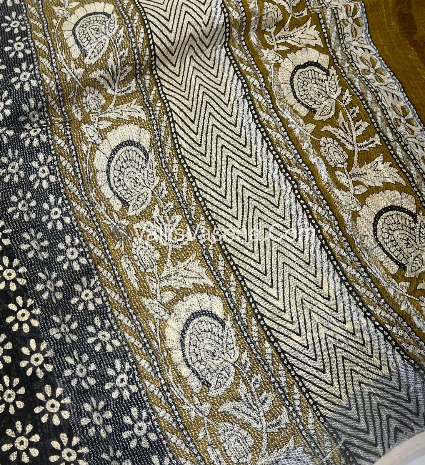 Linen Mixed Cotton Saree |VVLMP001