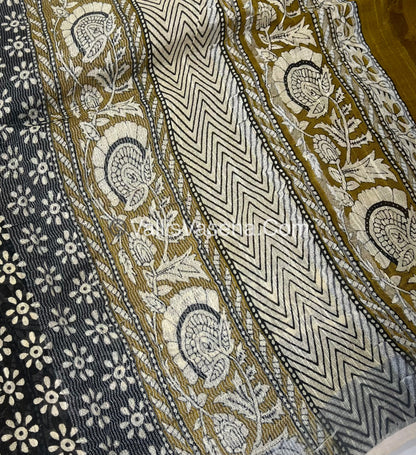 Linen Mixed Cotton Saree |VVLMP001