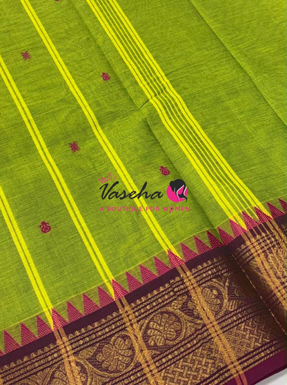 Chettinadu Cotton Saree - VVCCS003