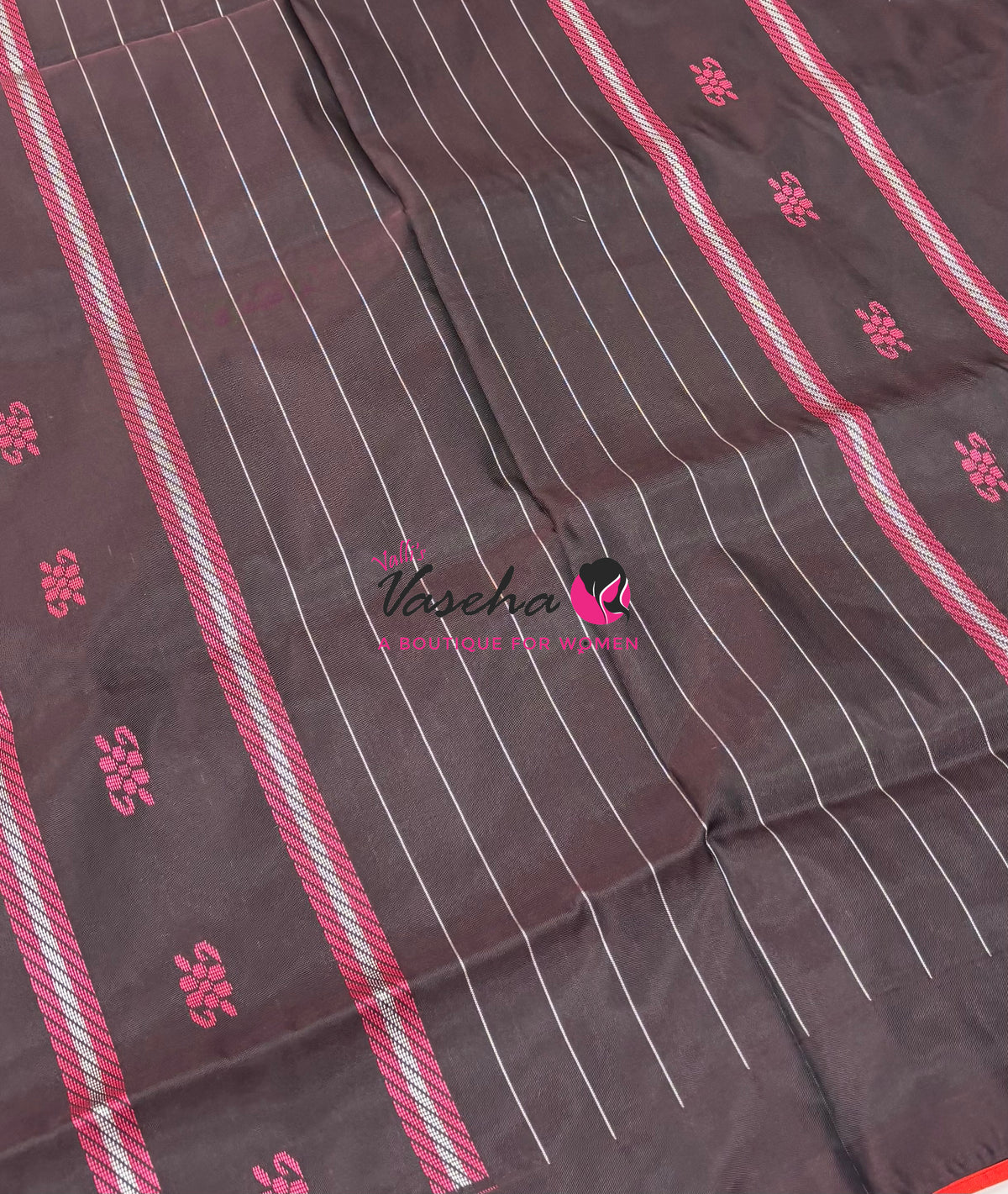 Vazhai Pattu Saree / Banana Pith - With Blouse - VVVPS003