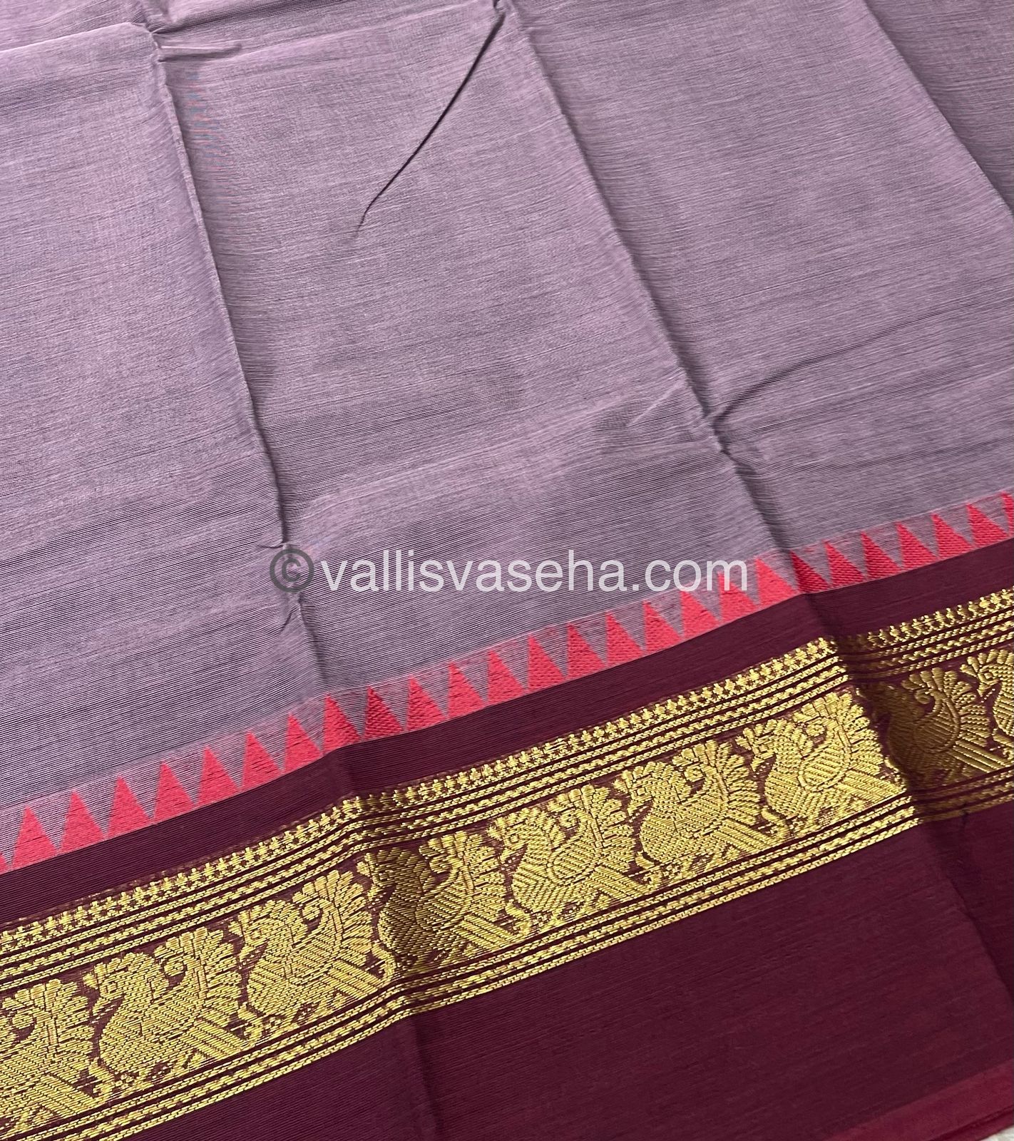 Kanchi Cotton Saree - VVKCS007