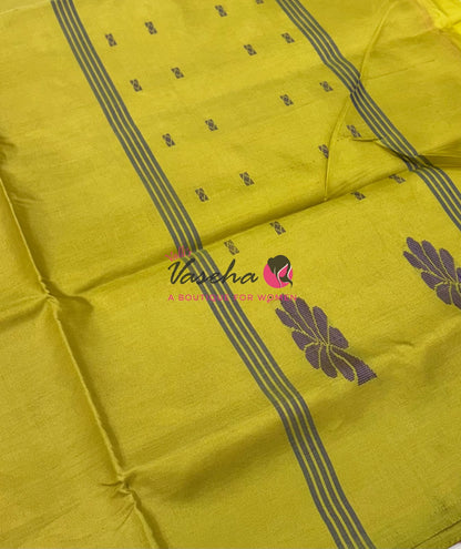 Vazhai Pattu Saree / Banana Pith - With Blouse - VVVPS002