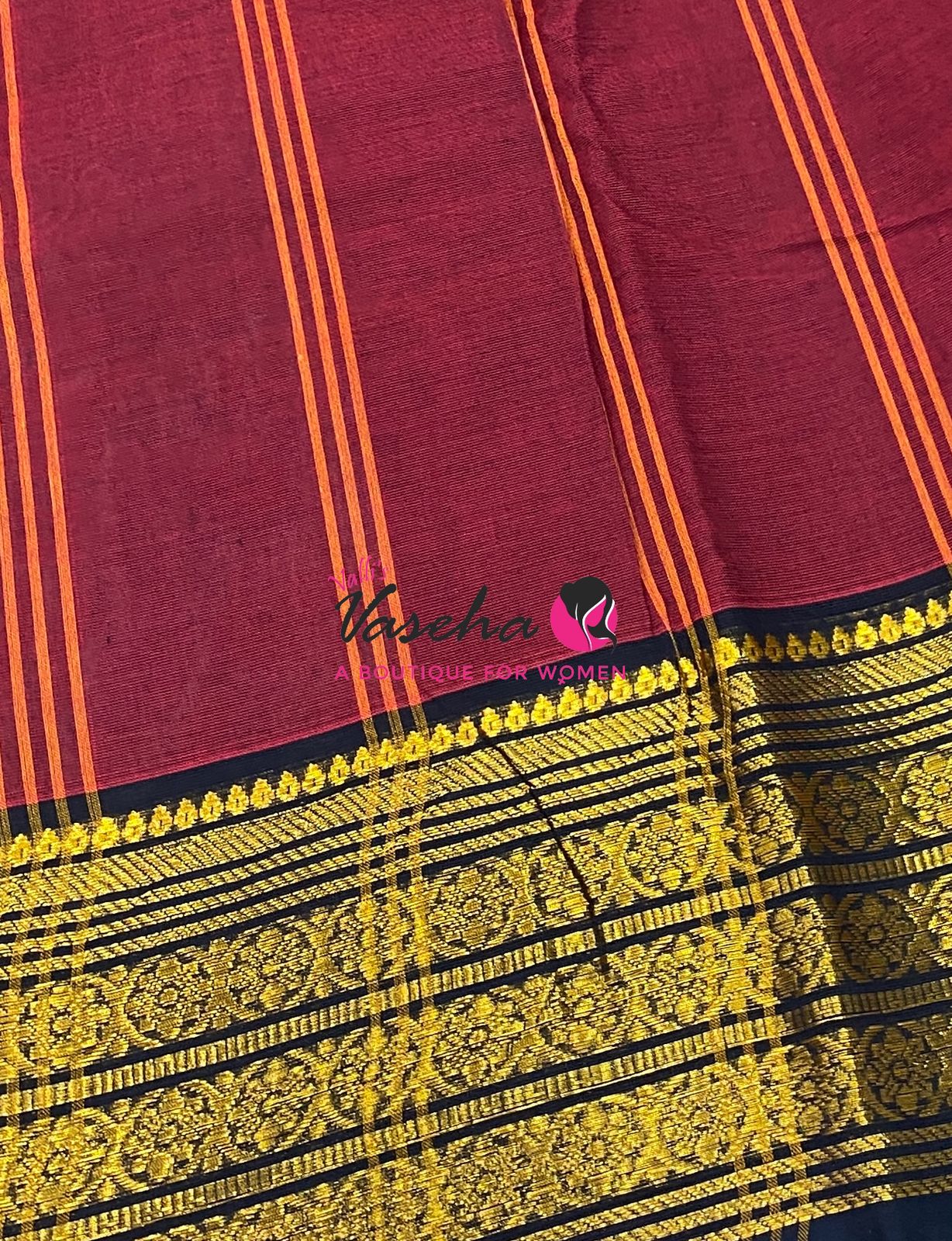 Kanchi Cotton Saree - VVKCS032