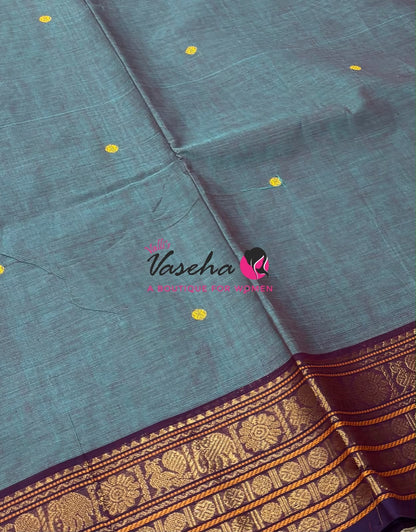 Chettinadu Cotton Saree - VVCCS003