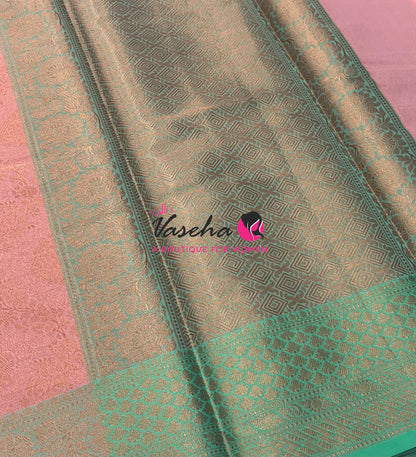 30% less - Offer Saree - Semi Banarasi Saree - VVDS008