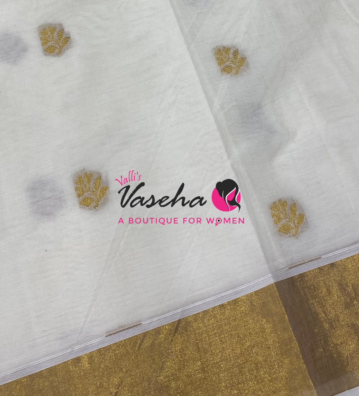 Kerala Cotton Saree - VVKCS031