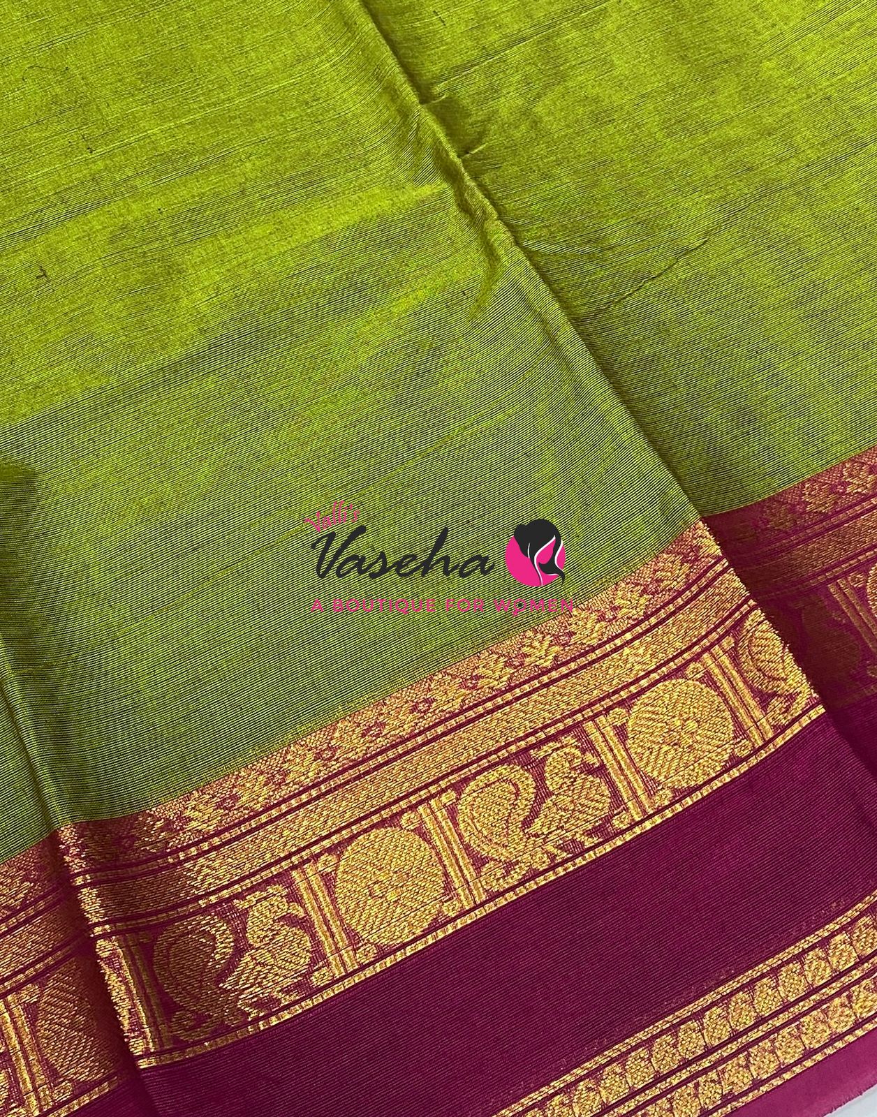 Kanchi Cotton Saree - VVKCS032