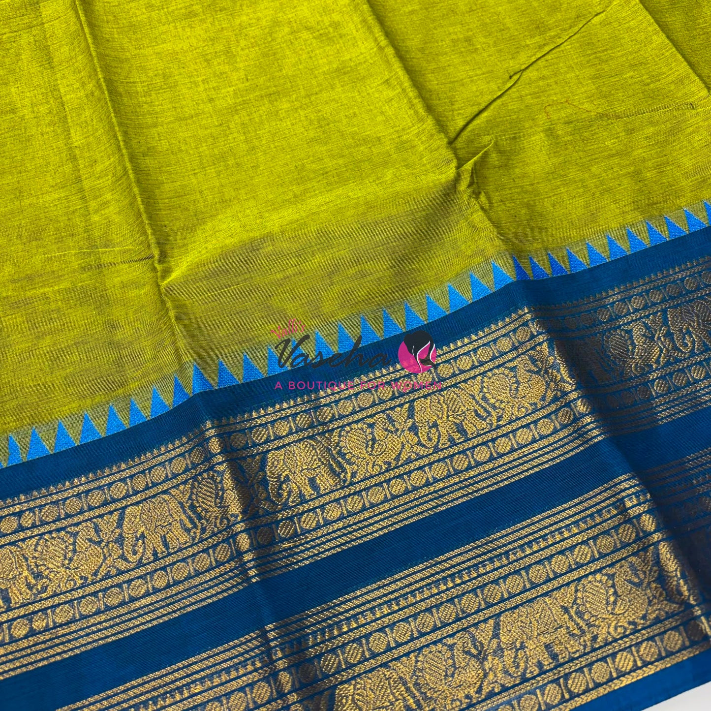 Kanchi Cotton Saree - VVKCS019