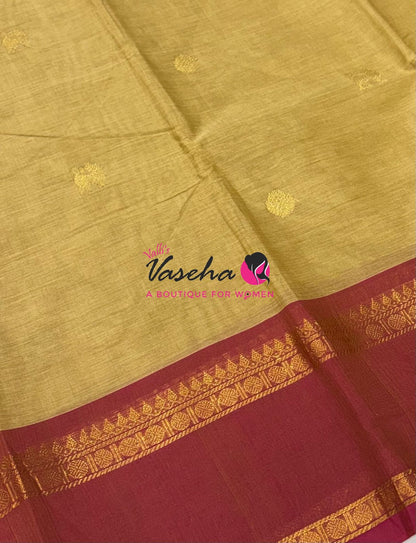 Kanchi Cotton Saree - VVKCS024