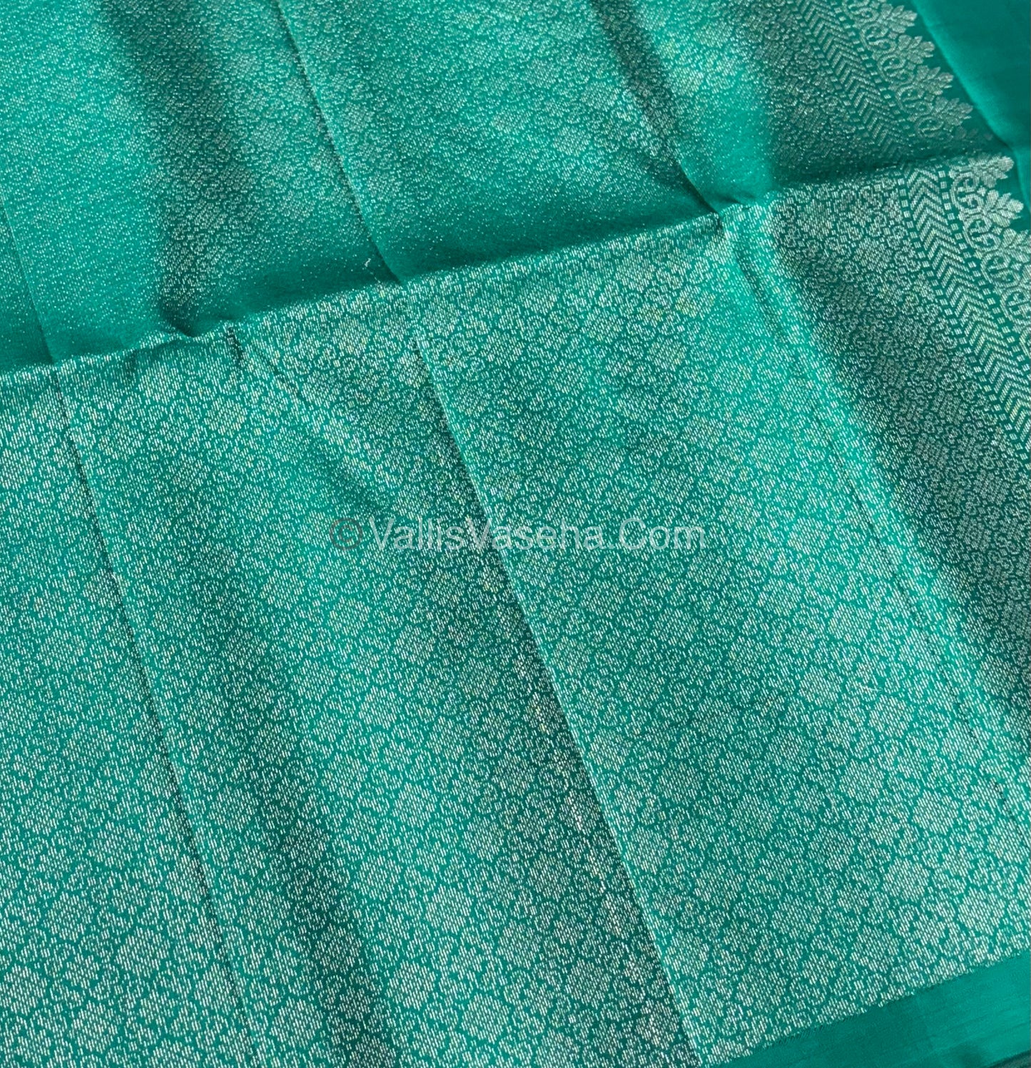 Pure Soft Silk Saree - Purplish Pink & Sea Green Shade - VVPSS055