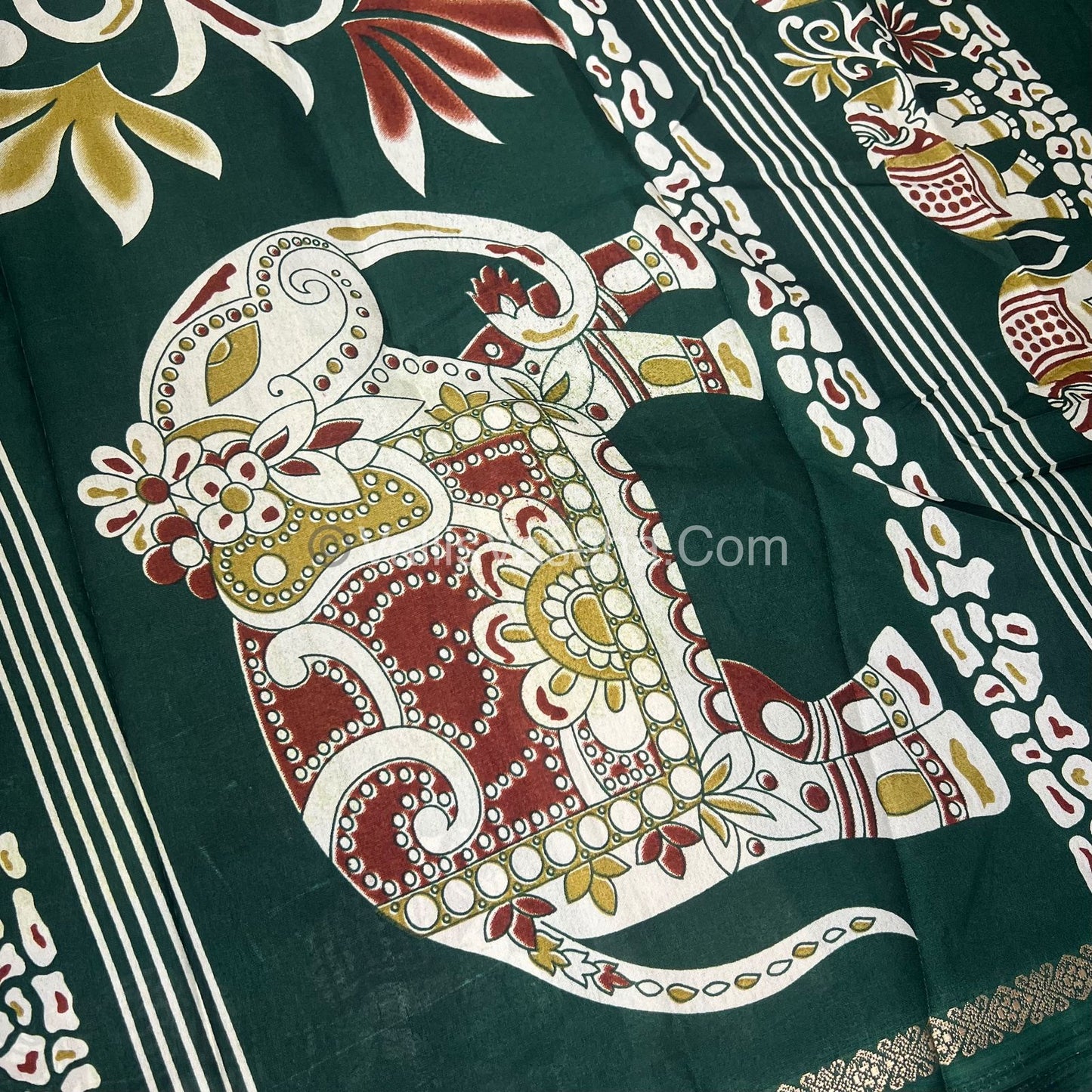 Budget Friendly Sarees - Casual Wear Sarees - Crackle Silk - VVCS002
