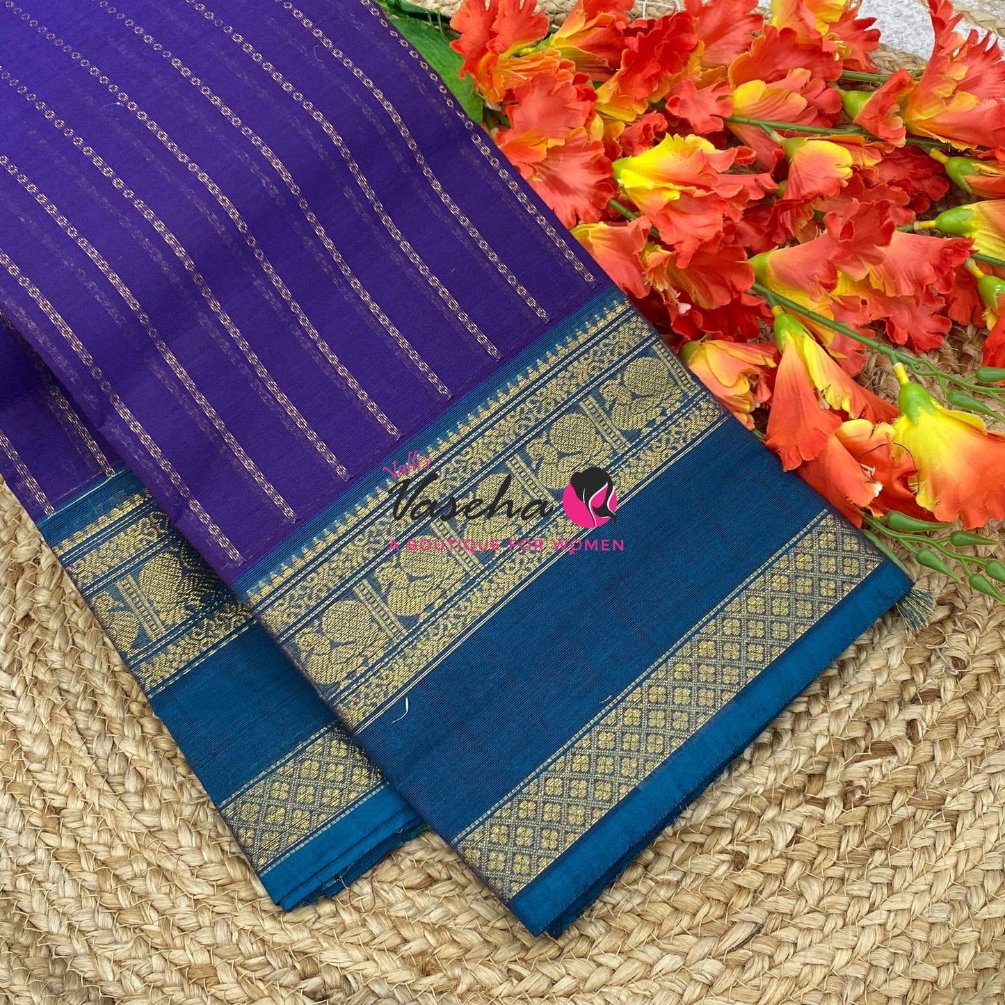 Kanchi Cotton Saree - VVKCS033