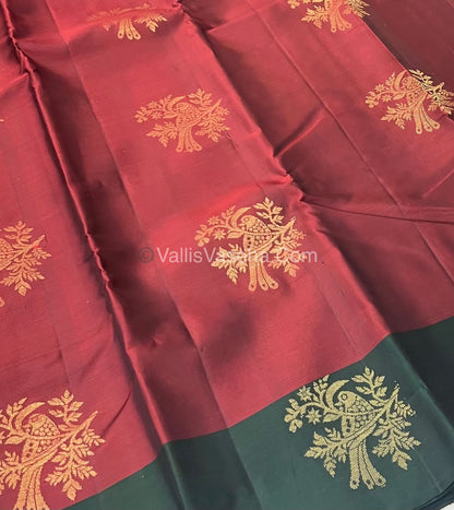 Half Mix - Pure Soft Silk Saree - VVPSS041