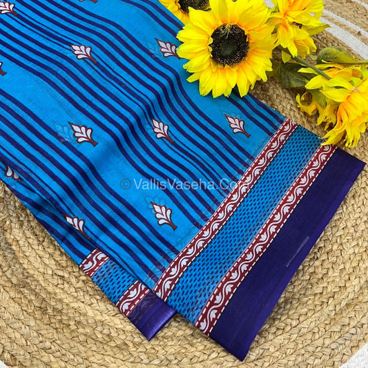 Pure Cotton Voile Saree | VVPVS001