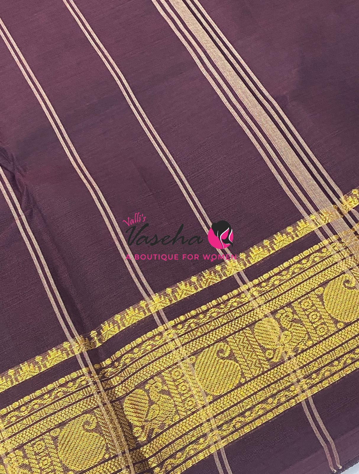 Kanchi Cotton Saree - VVKCS032