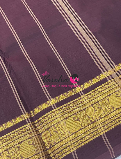Kanchi Cotton Saree - VVKCS032