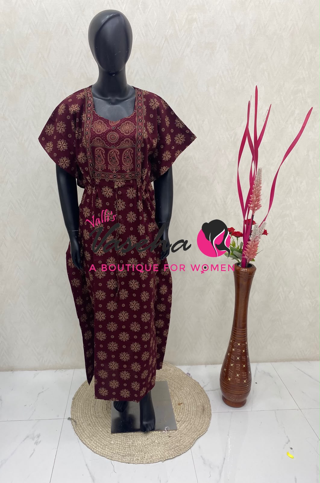 Long Kaftan  - Nighties - VVJN001
