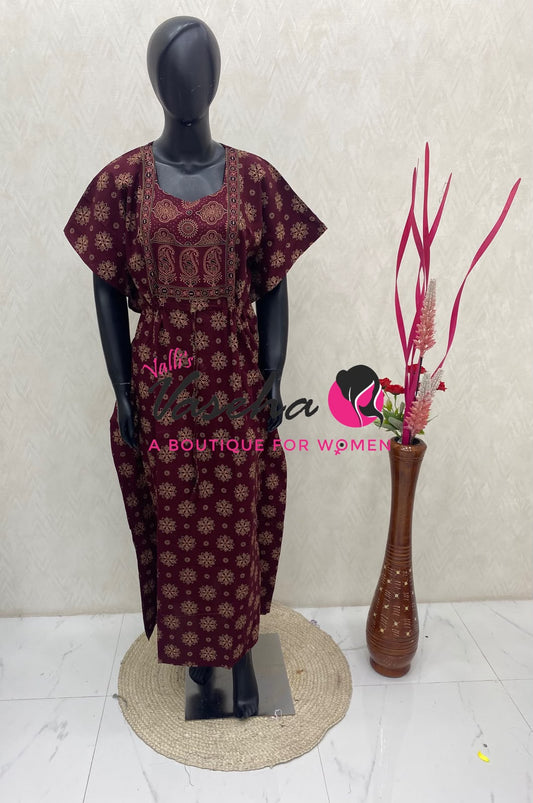 Long Kaftan  - Nighties - VVJN001